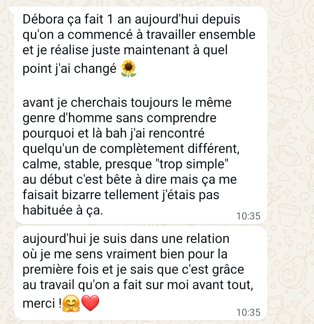 Testimonianza WhatsApp Incontro di un Uomo Sano